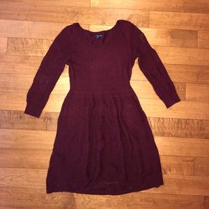 NEW Burgundy American Eagle Sweater Dress